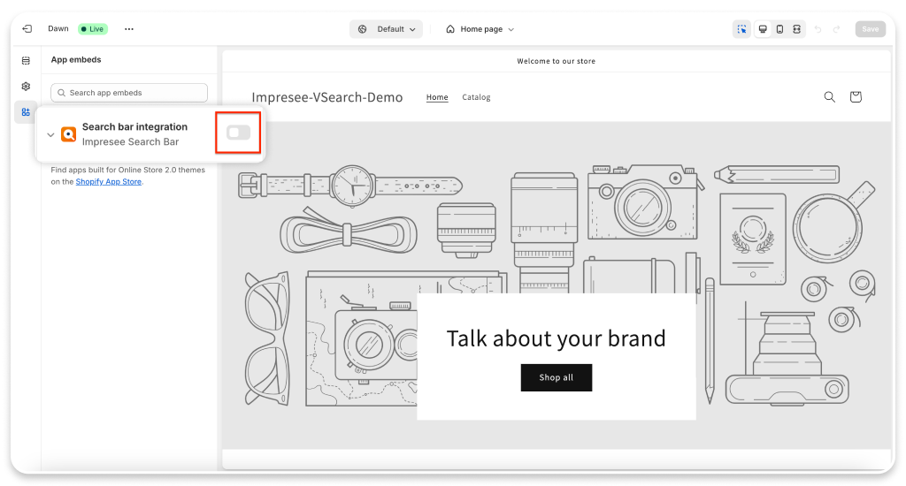 Boost your Shopify store with Impresee’s Smart Search Bar - step 04