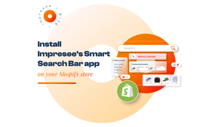 Install Impresee’s Smart Search Bar app on your Shopify store